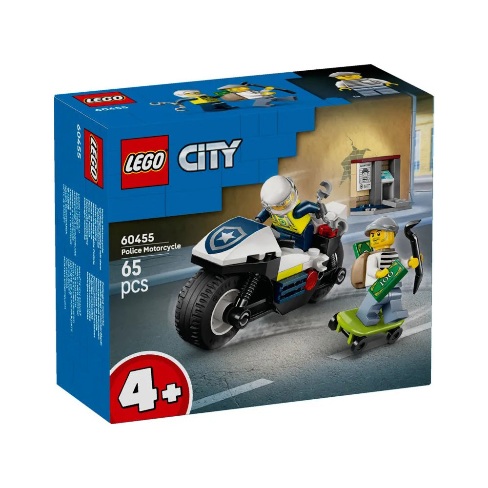 60455 Lego City Police Motorcycle Chase