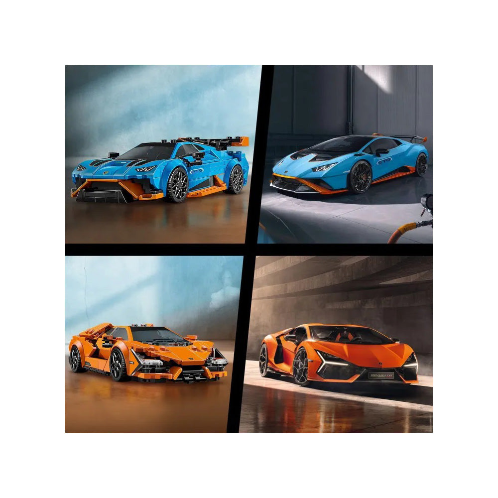 77238 Lego Speed Champions Lamborghini Revuelto & Huracán STO