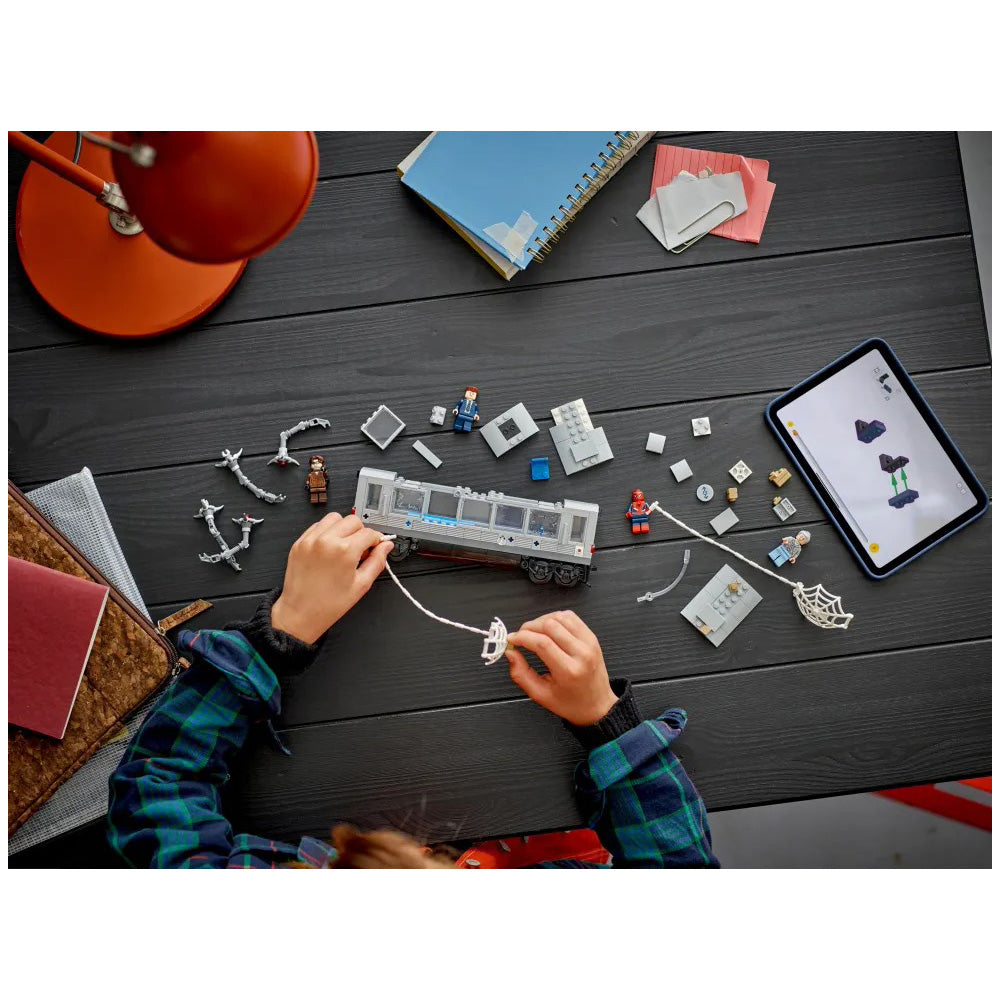 76321 Lego Super Heroes Spider-Man vs. Doc Ock Subway Train Scene