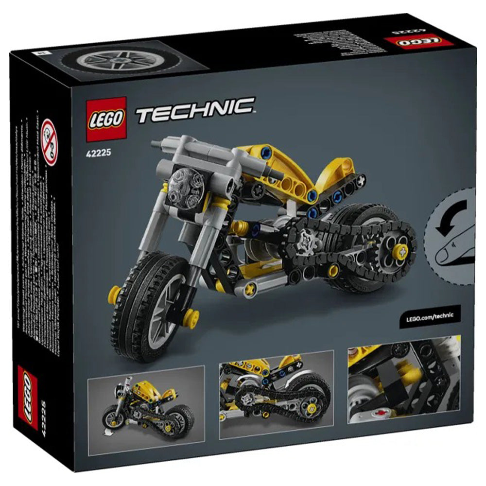 42225 Lego Technic Yellow Motorcycle