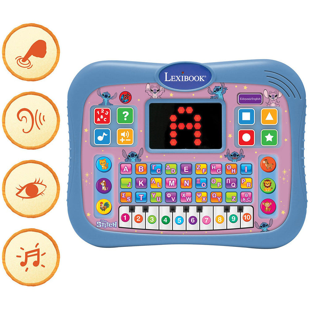 Lexibook Δίγλωσσο Tablet Disney Stitch 