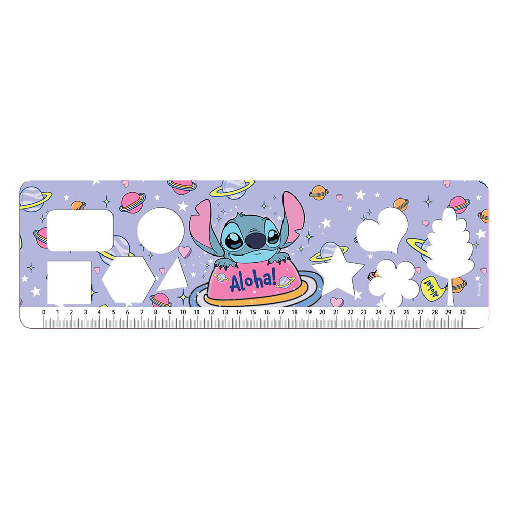 Μπλοκ Ζωγραφικής Lilo & Stitch 2 23x33 εκ με 40 Φύλλα, Αυτοκόλλητα & Στένσιλ σε 2 Σχέδια - 1 Τεμάχιο