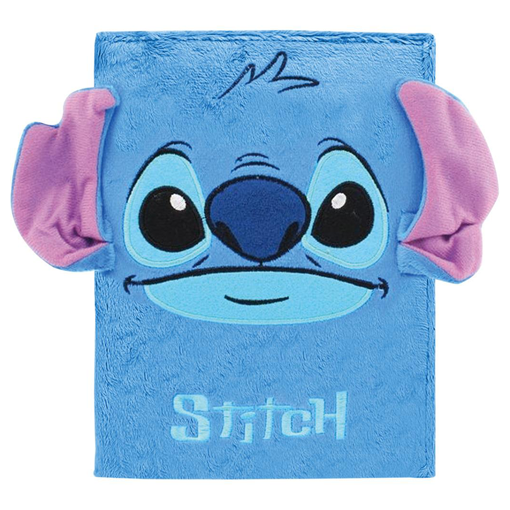 Σετ Λούτρινο Σημειωματάριο Με Στυλό Lilo & Stitch