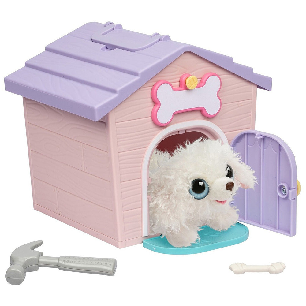 Little Tikes Little Live Pets Κουταβόσπιτο Μίνι Ροζ Σπίτι Μωβ Στέγη 