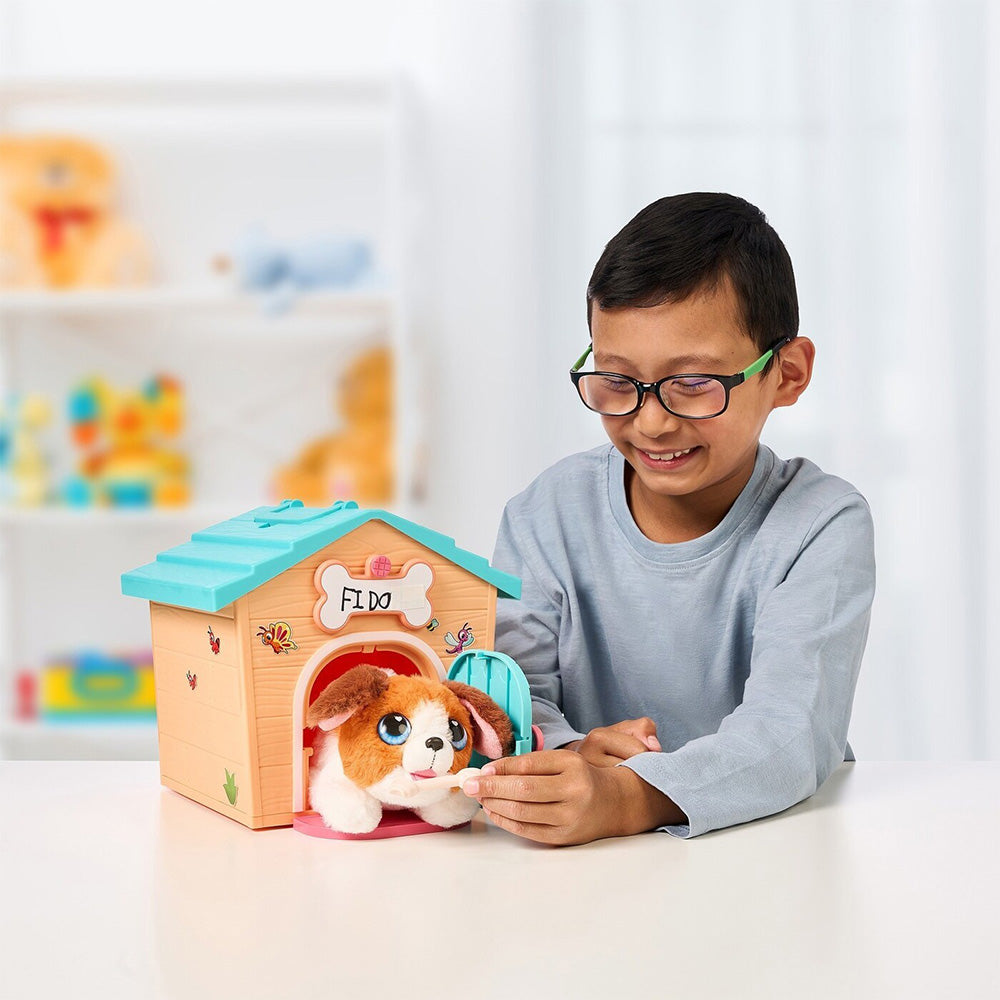 Little Tikes Little Live Pets Κουταβόσπιτο Μίνι Ροζ Σπίτι Μωβ Στέγη 