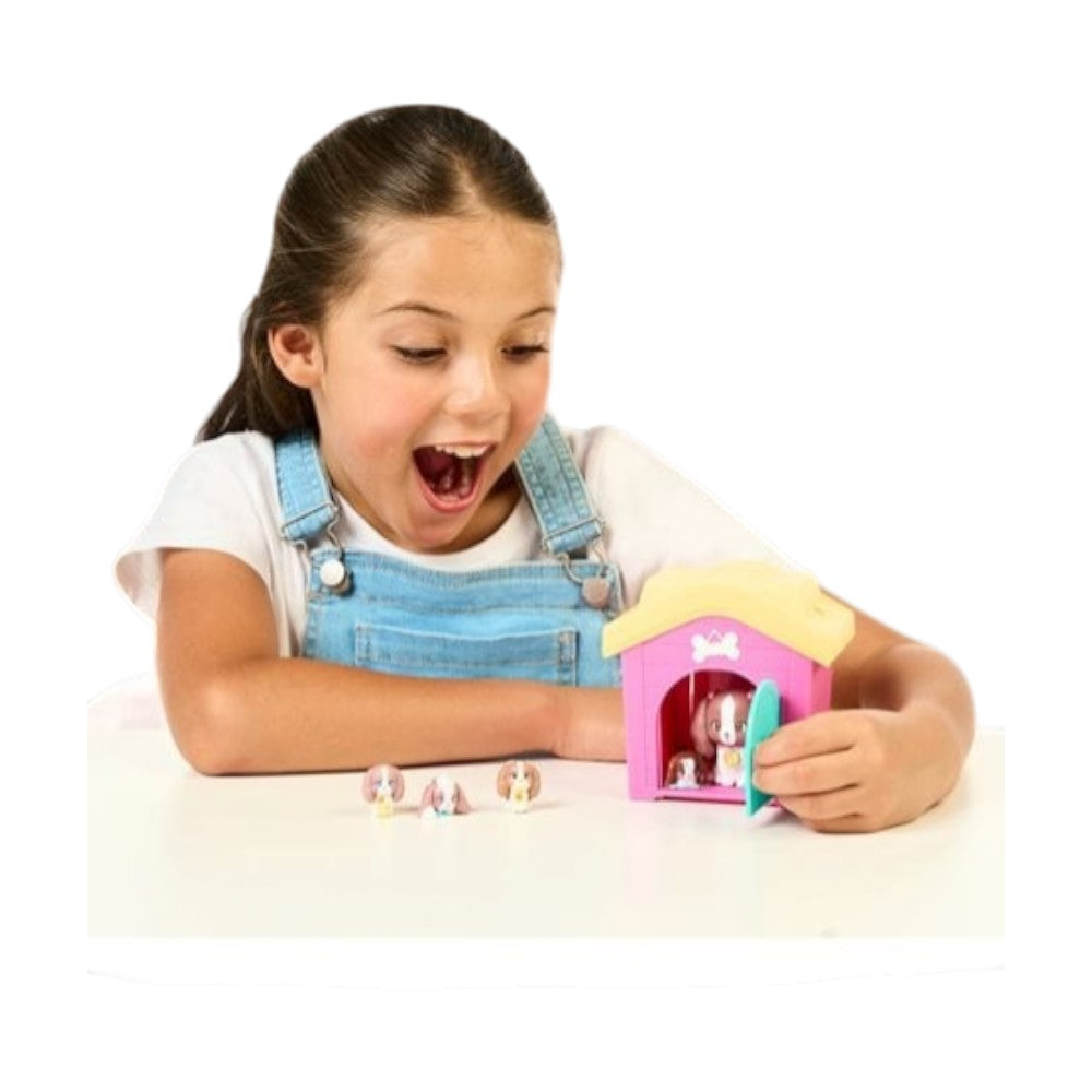 Little Live Pets Mama Suprise Families Σετ με Σπιτάκι & Σκυλάκια σε Διάφορα Σχέδια - 1 Τμχ