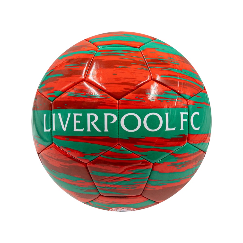 Μπάλα Ποδοσφαίρου Liverpool FC Crest Red/Turquise - Size 5