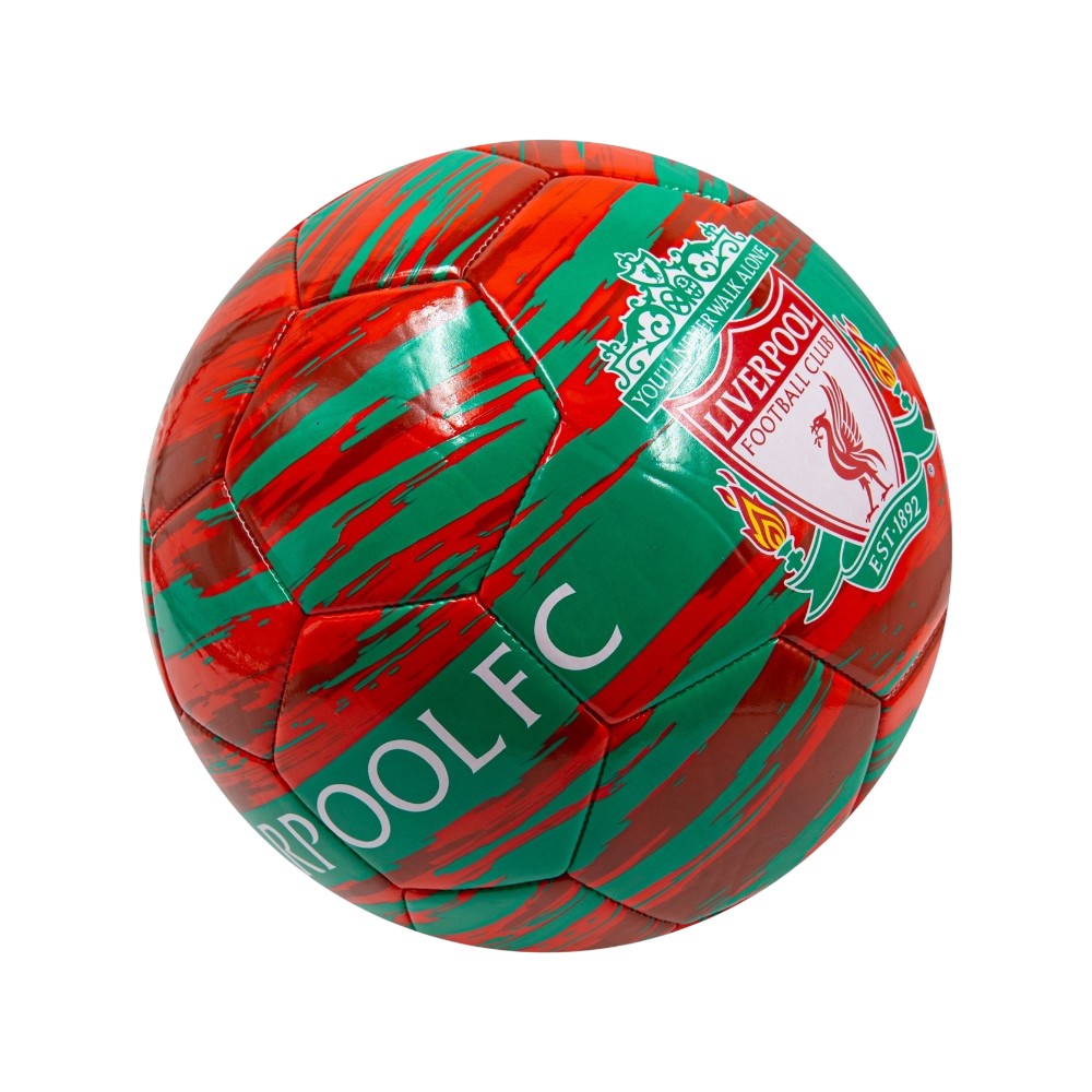 Μπάλα Ποδοσφαίρου Liverpool FC Crest Red/Turquise - Size 5