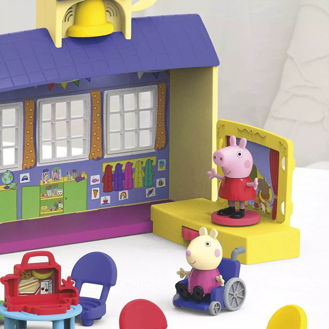 Hasbro Peppa Pig Peppas Adventures Peppas School Playgroup Preschool Toy, Με Ομιλια Και Ηχους