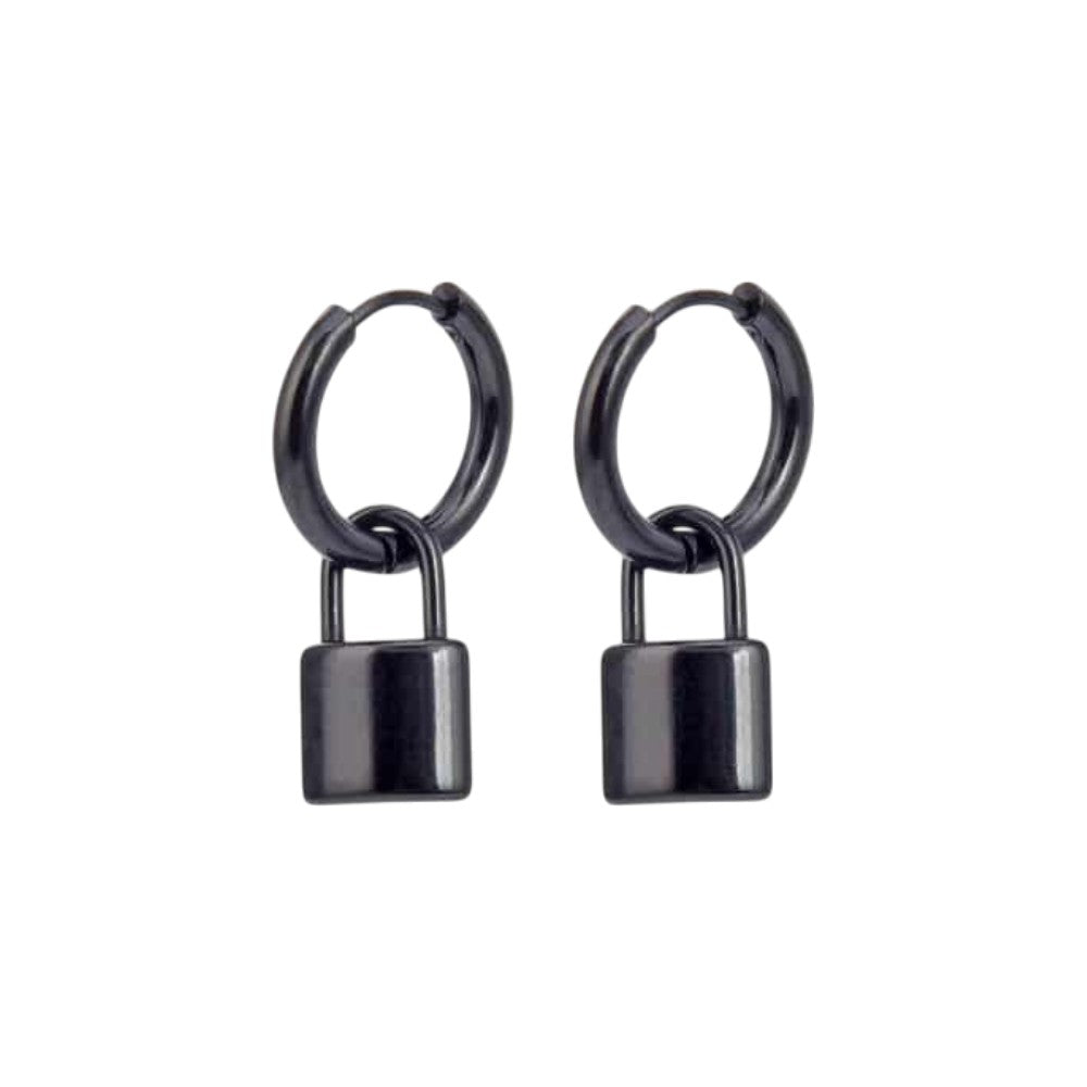 Κρίκος Σκουλαρίκι με Κλειδαριά από Surgical Steel 316L