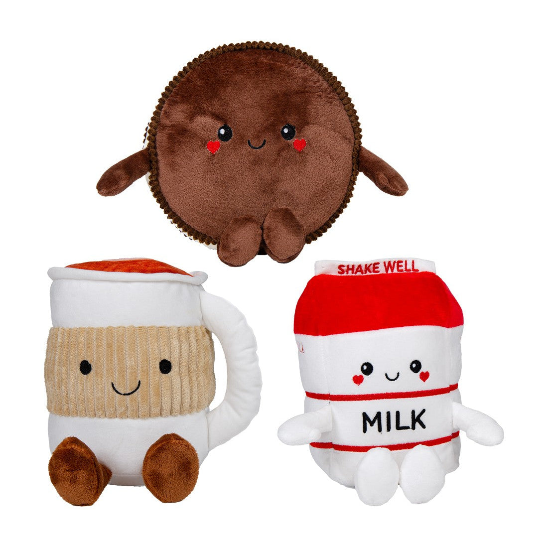 Λούτρινα  Plushiverse Breakfast σε 3 Σχέδια 25εκ - 1 Τμχ