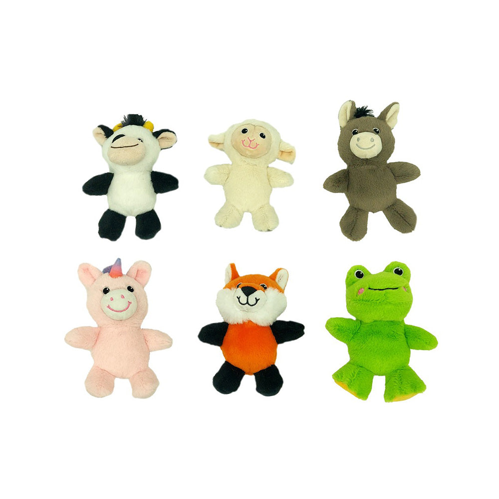 Λούτρινα ''Farm & Forest Friends'' 15εκ σε 6 σχέδια - 1 Τμχ