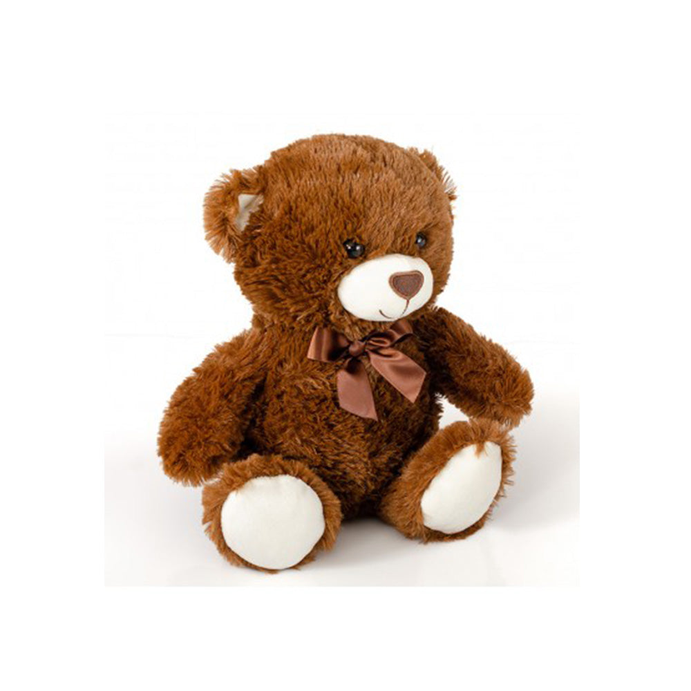 Λούτρινο Αρκουδάκι Καθιστό 30εκ 5 Χρώματα - 1τμχ