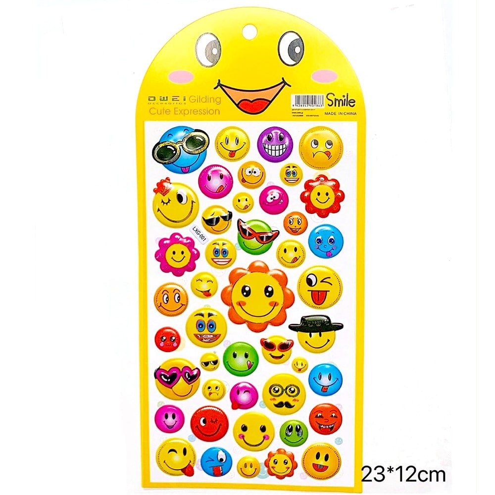 Αυτοκολλητα Emoji Cute