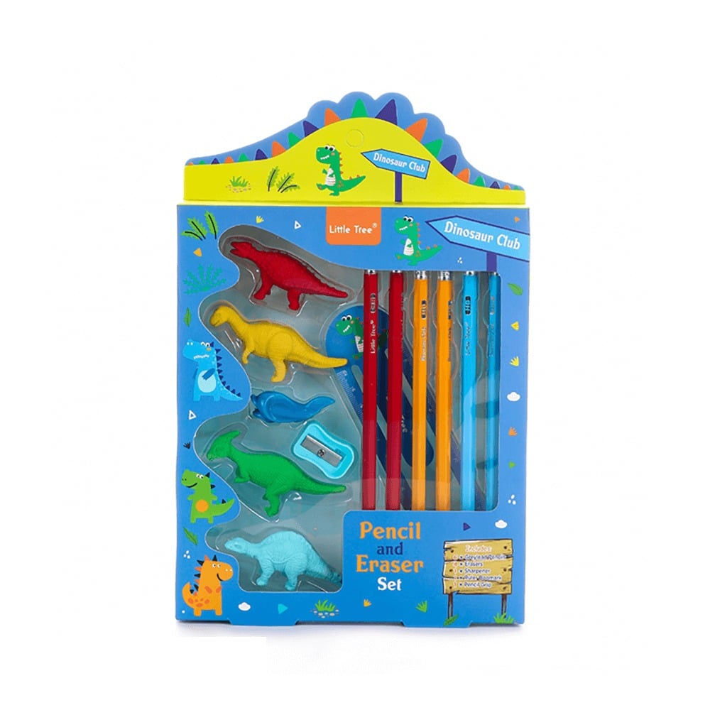 Μαθηματικh Βιβλιοθhκη Σχολικό Σετ - Dinosaur Club Stationery Gift Set