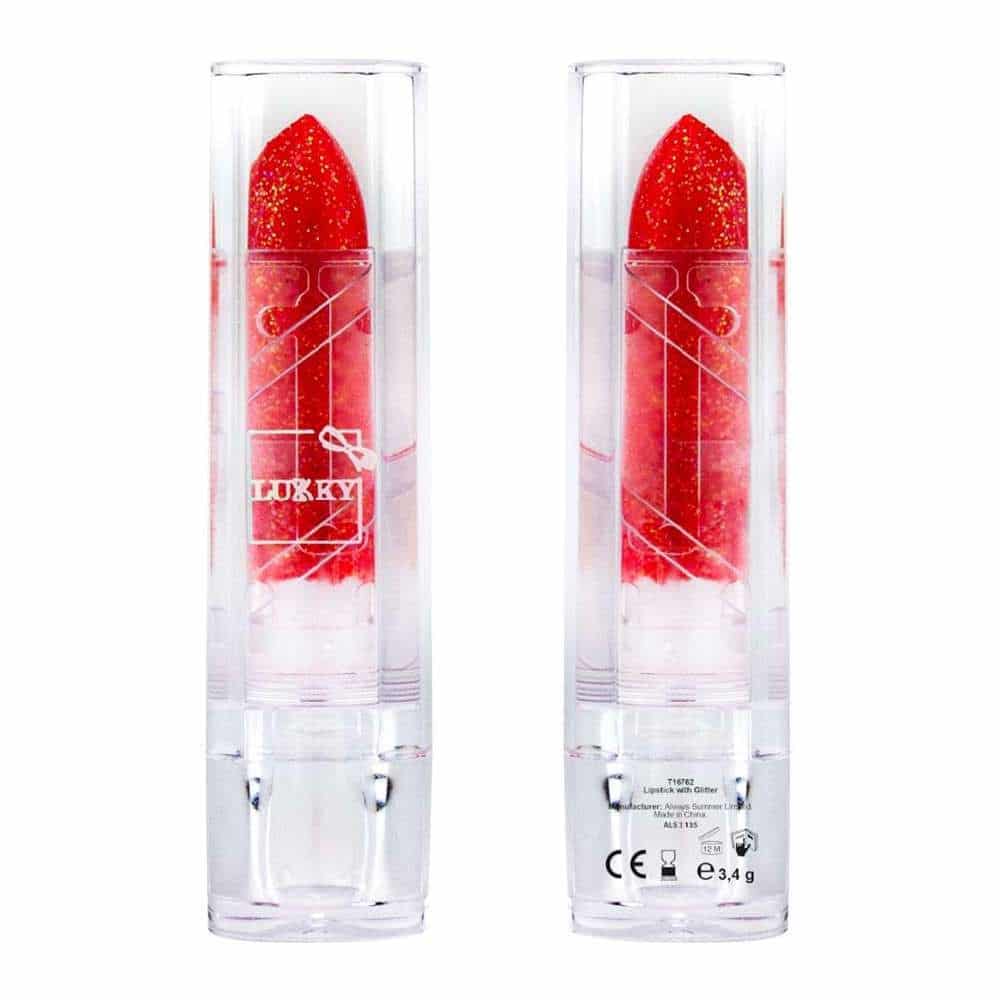 LUKKYLukky Lipstick With Glitter 3 Χρωματαpapell.gr