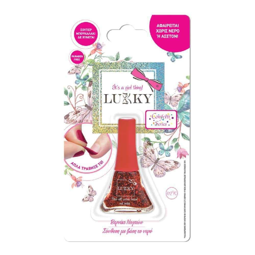 LUKKYLukky Peel Off Nail Polish 12 Χρώματαpapell.gr