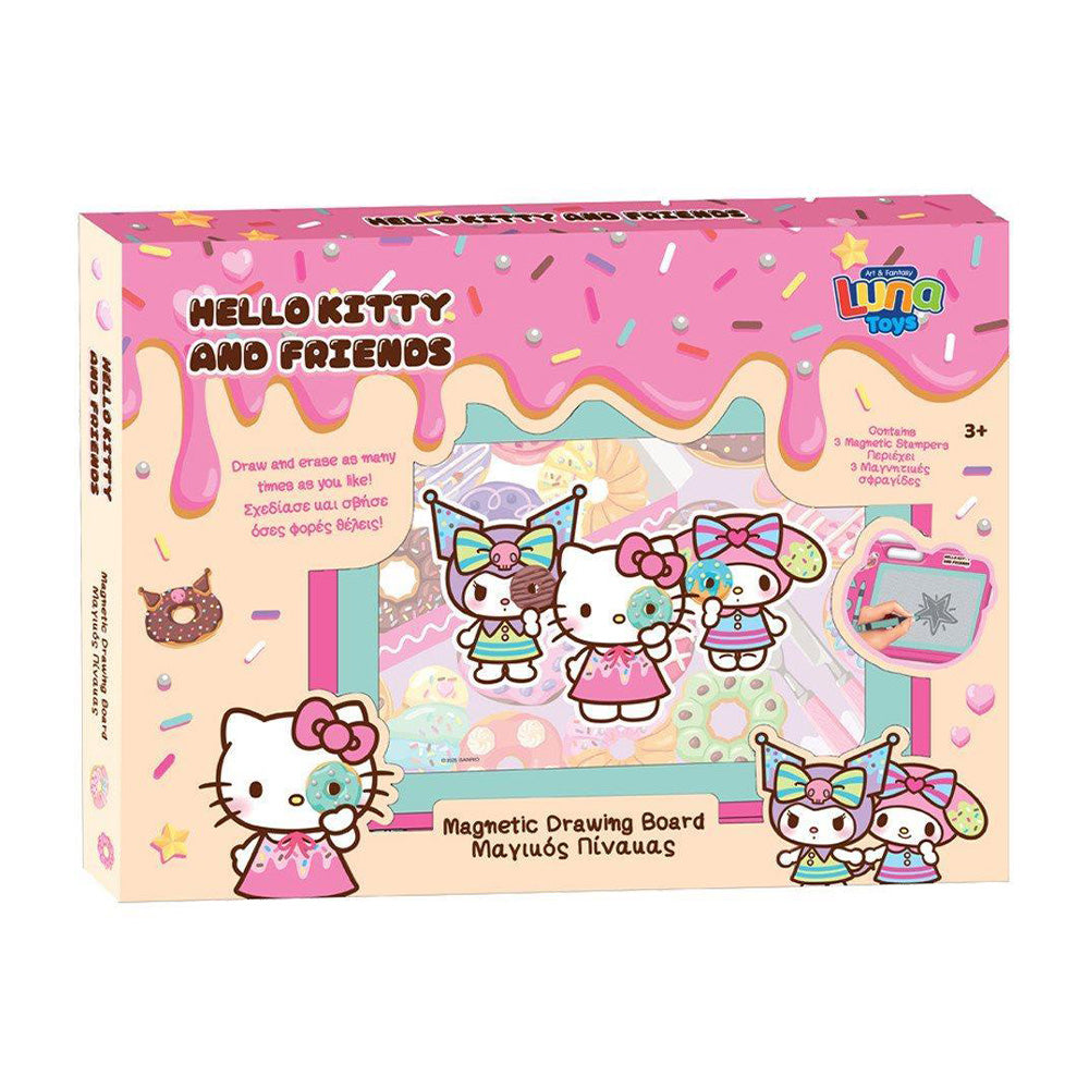 Luna Πίνακας Γράψε Σβήσε Hello Kitty & Friends 38X28X3 Εκ