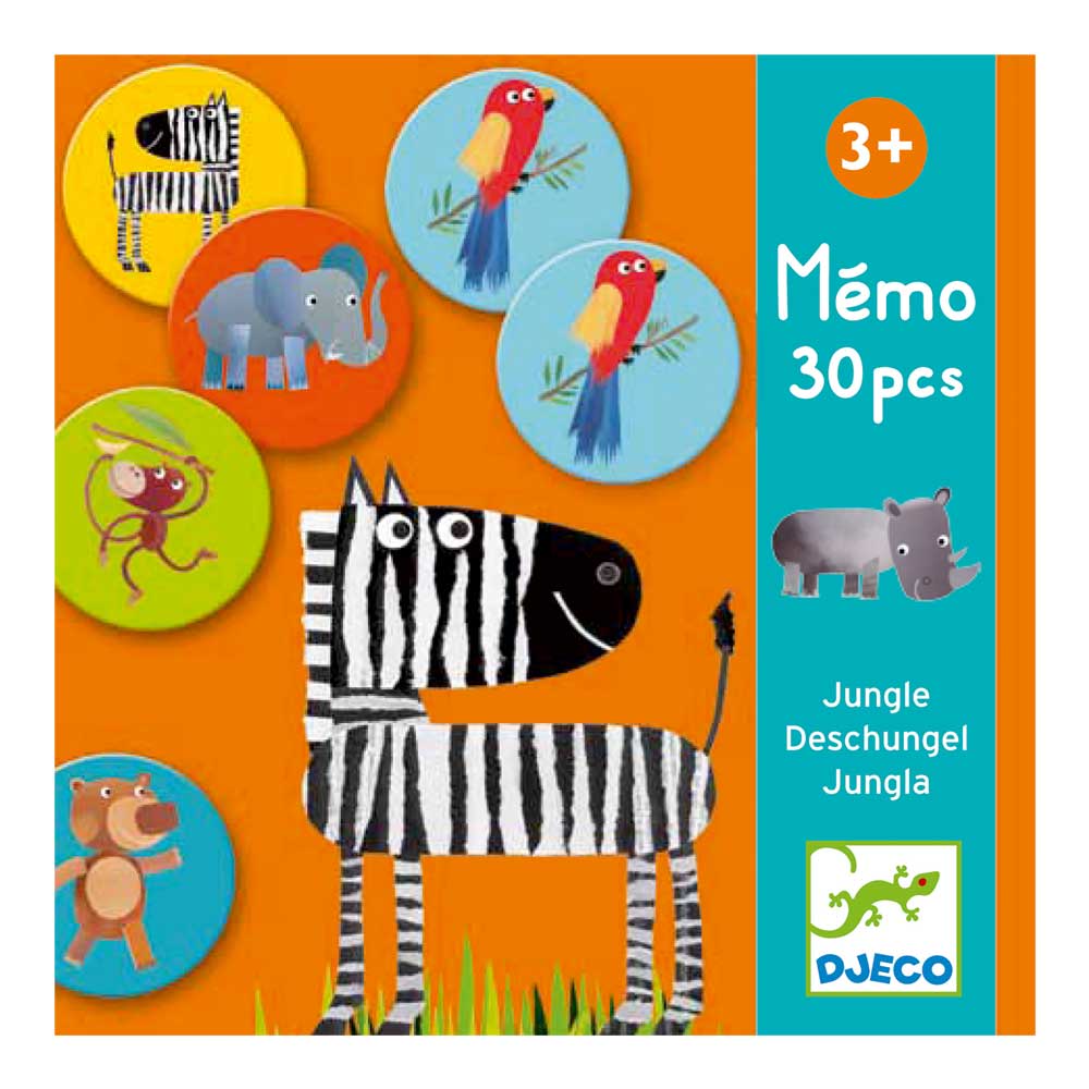 DJECODjeco Memo "Ζωακια Ζουγκλας"  30 Tmxpapell.gr