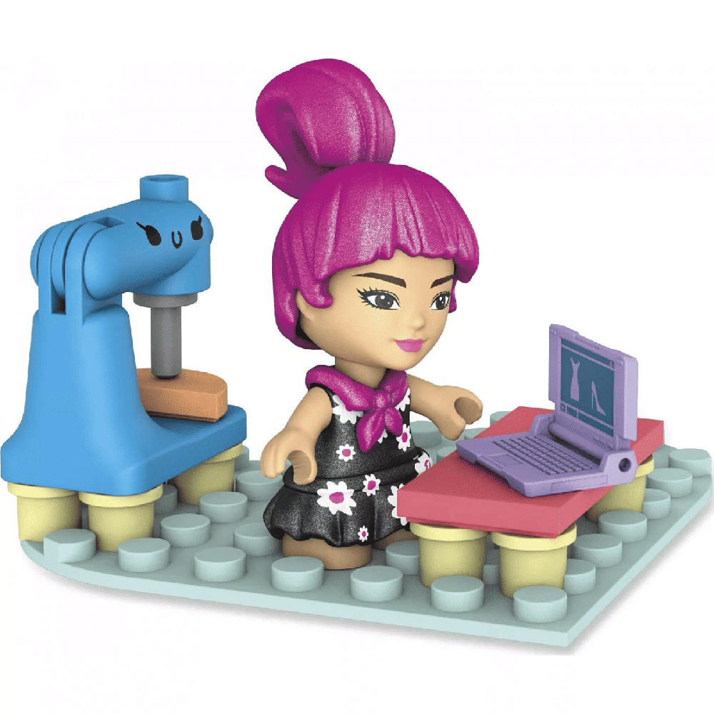 Mega Bloks Barbie Φιγουρες Με Αξεσουαρ Designer