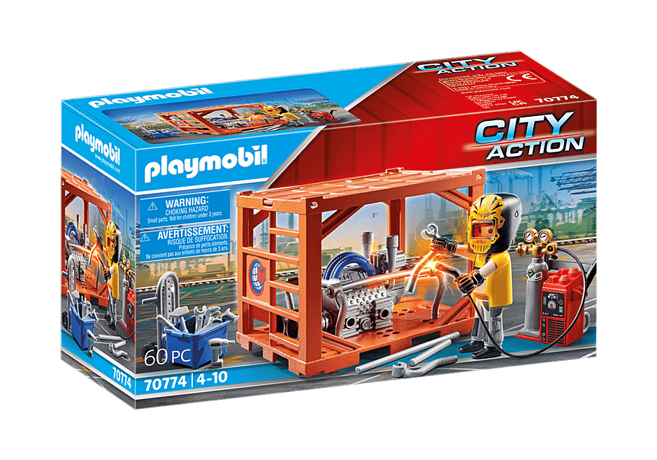 70774 Playmobil Κατασκευαστης Container