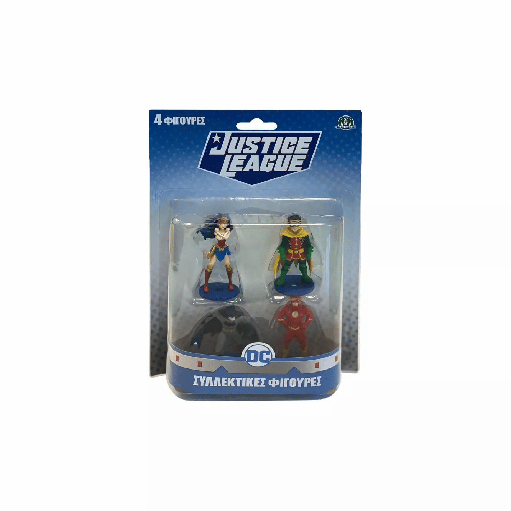 Justice League Hero Mania Φιγουρες 4 - 3 Σχεδια