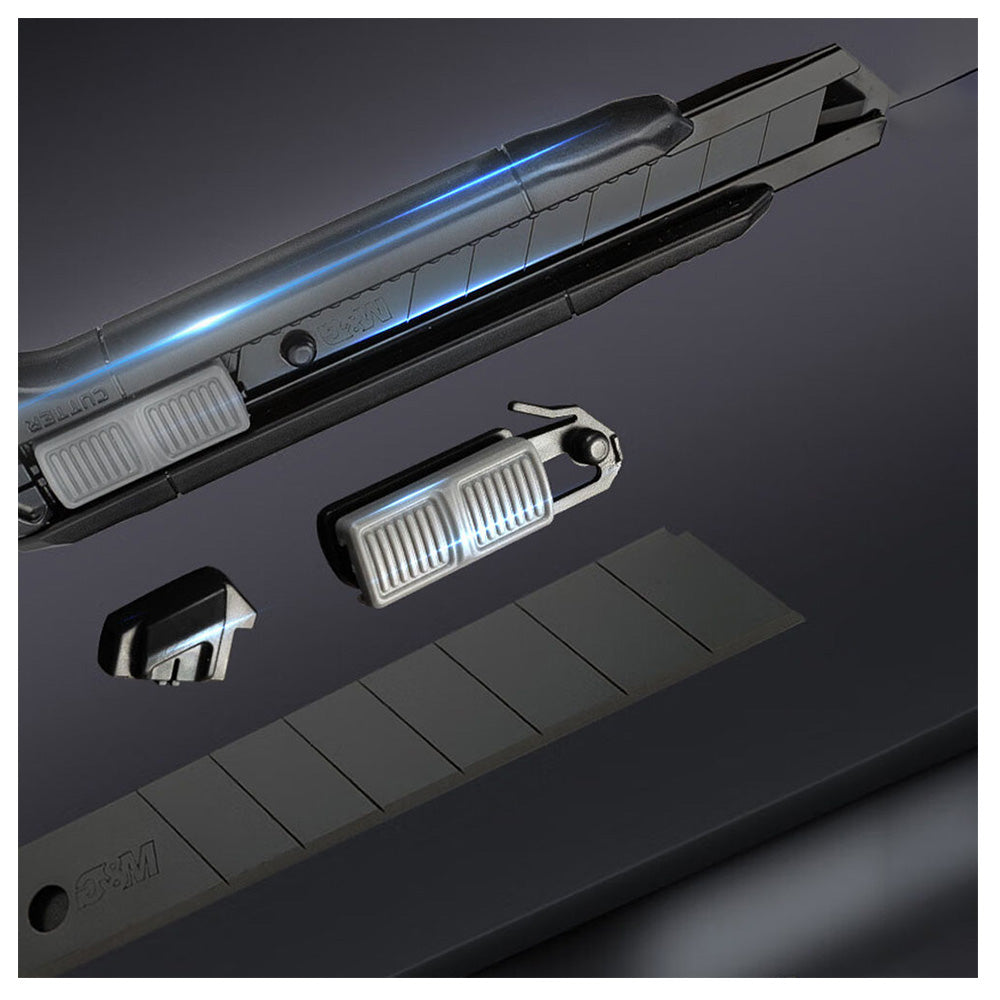 M&GM&G Κοπίδι Μεταλλικό Μαύρο Με Μαύρη Λάμαpapell.gr