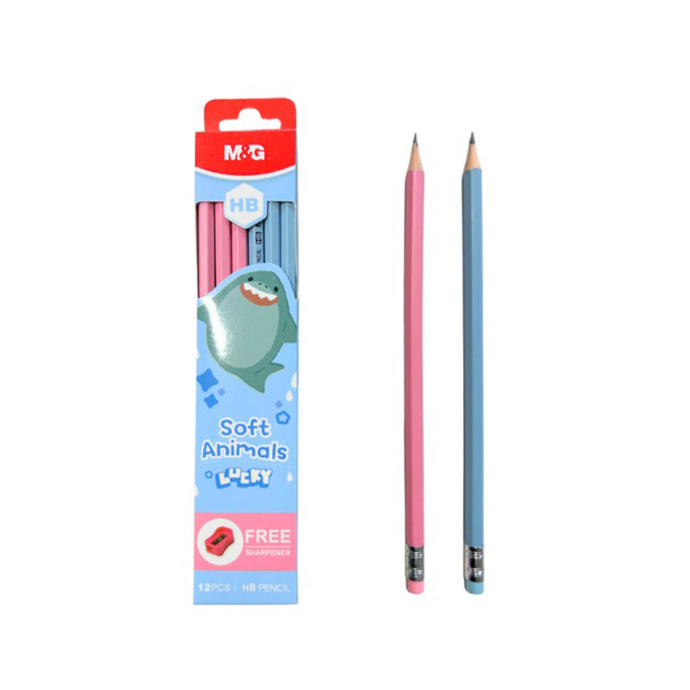 M&GM&G Μολύβι Soft Animals 2 Σχέδια - 1Τμχpapell.gr