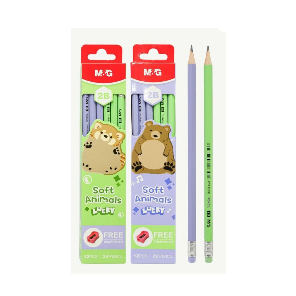 M&GM&G Μολύβι Soft Animals Lucky 2 Σχέδια - 1Τμχpapell.gr