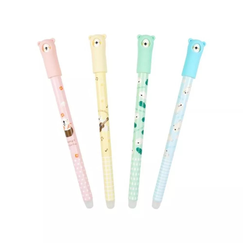 M&GM&G Erasable Gel Pen Summer Cha-Cha-Cha 0.4mm Μπλε 4 Σχέδια 1 Τμχpapell.gr