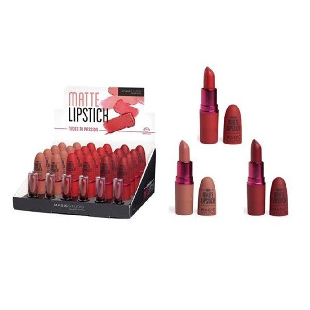 IDC Magic Studio Matte Lip Stick Nudes to Passion (3 Αποχρώσεις, 1 τμχ)