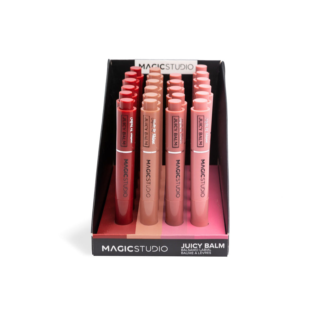 Magic Studio Melt & Shine Juicy Lip Balm  4 Χρώματα - 1 Τμχ