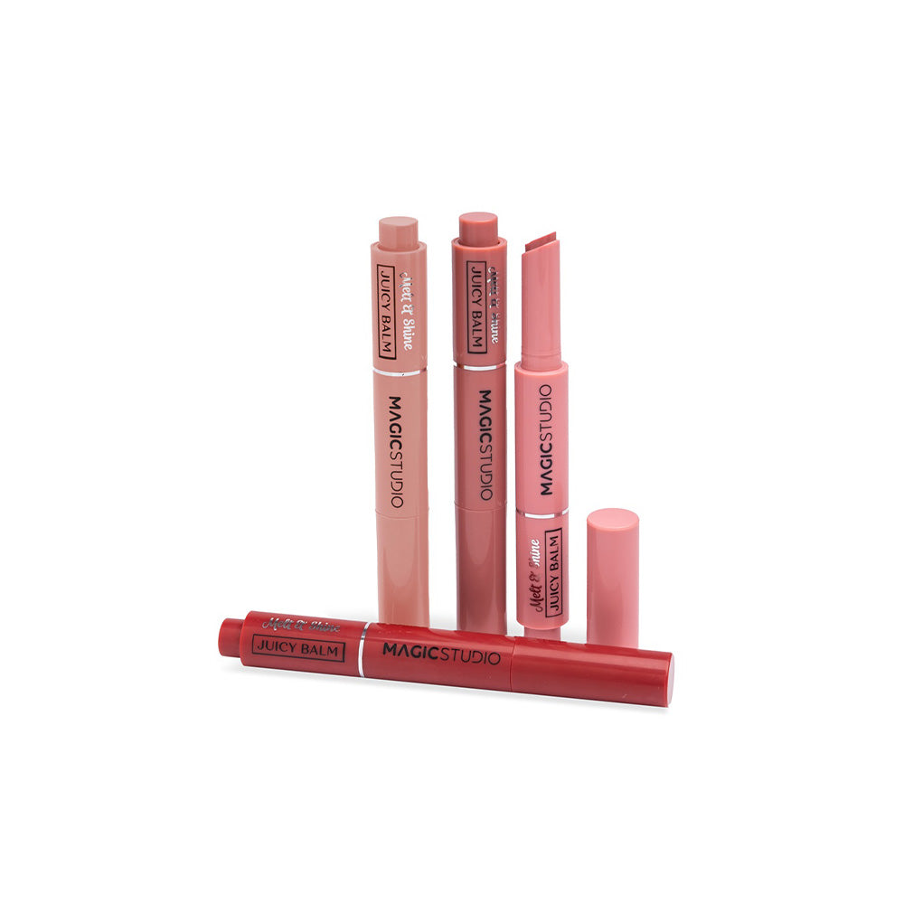 Magic Studio Melt & Shine Juicy Lip Balm  4 Χρώματα - 1 Τμχ