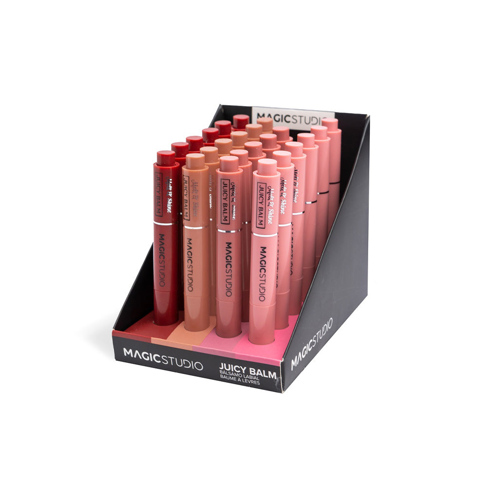 Magic Studio Melt & Shine Juicy Lip Balm  4 Χρώματα - 1 Τμχ