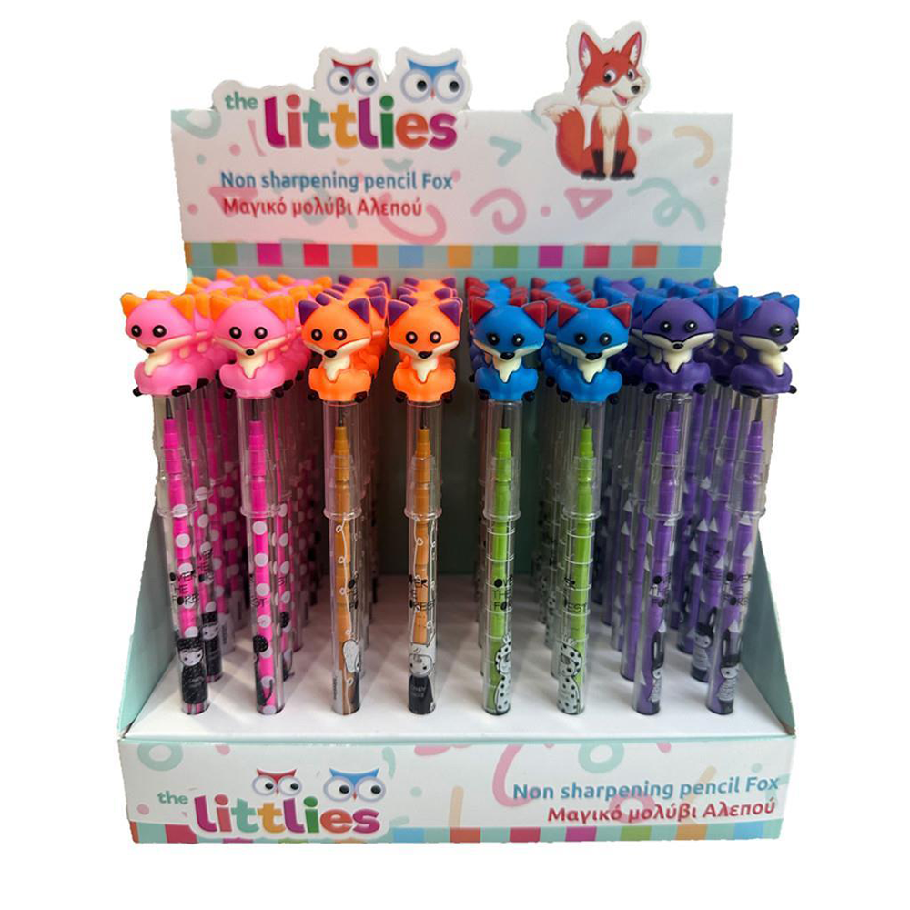 THE LITTLIESThe Littlies Μαγικό Μολύβι Fox Διάφορα Χρώματα - 1 Τμχpapell.gr