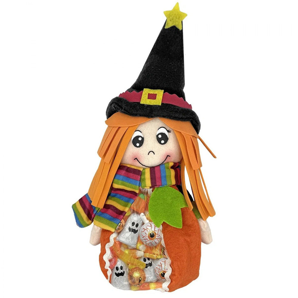 Μάγισσα Πάνινη Mε Πουγκί Γλυκών 