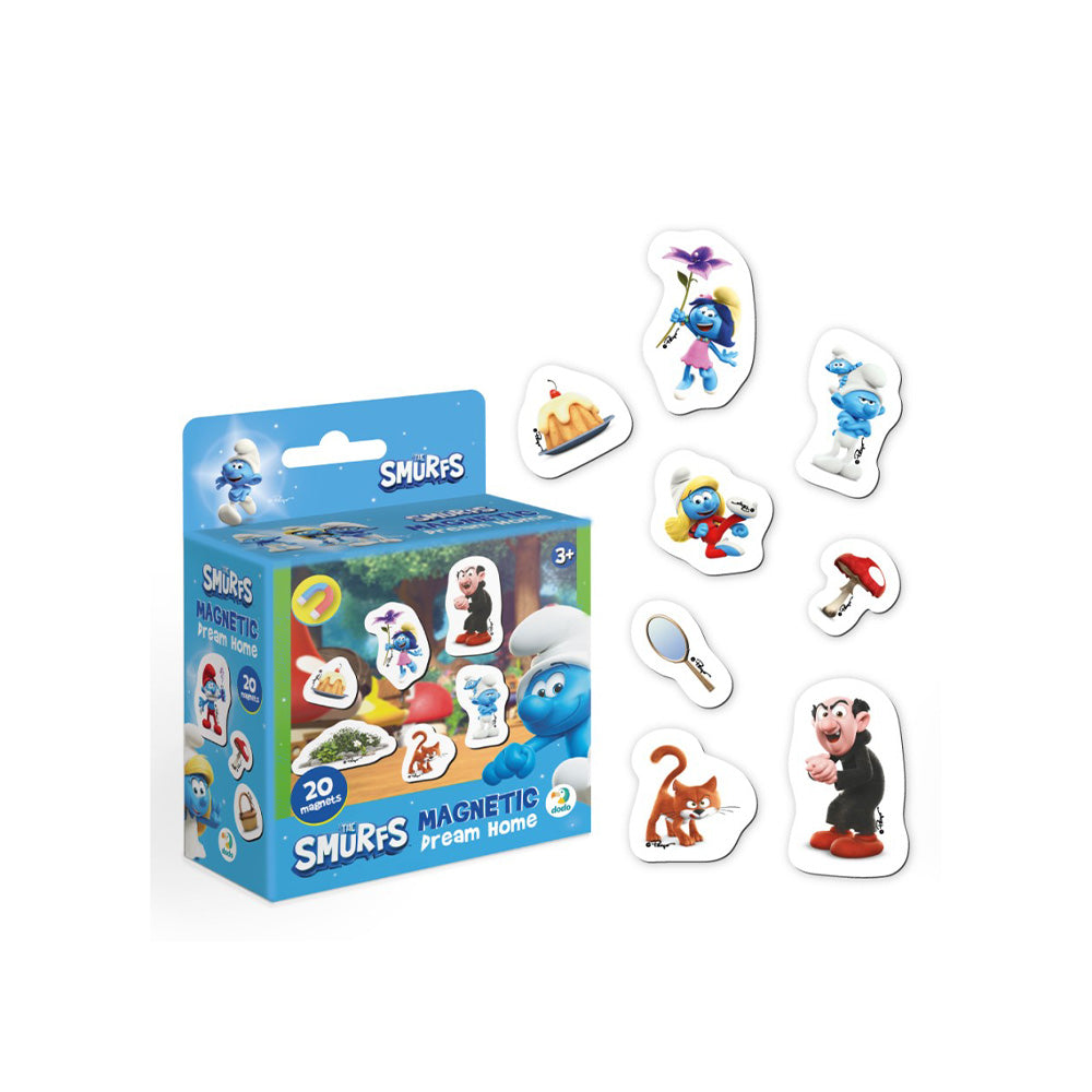 Dodo Magnetic Dream Home The Smurfs Chef’s Canteen - Μαγνητικό Σπίτι των Ονείρων Η Καντίνα του Σεφ 20 Τμχ