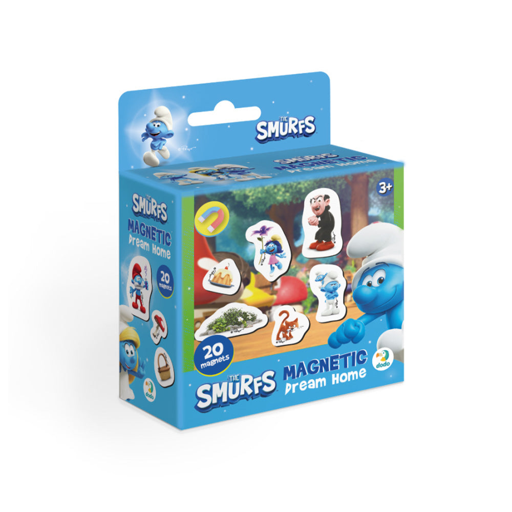 Dodo Magnetic Dream Home The Smurfs Chef’s Canteen - Μαγνητικό Σπίτι των Ονείρων Η Καντίνα του Σεφ 20 Τμχ