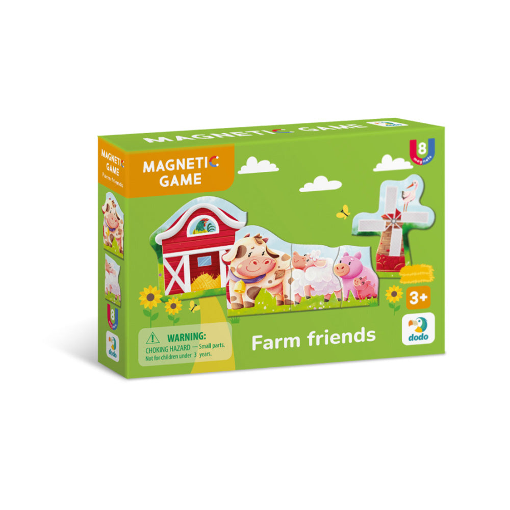 Dodo Magnetic Game – Οι Φίλοι της Φάρμας 8 Τμχ