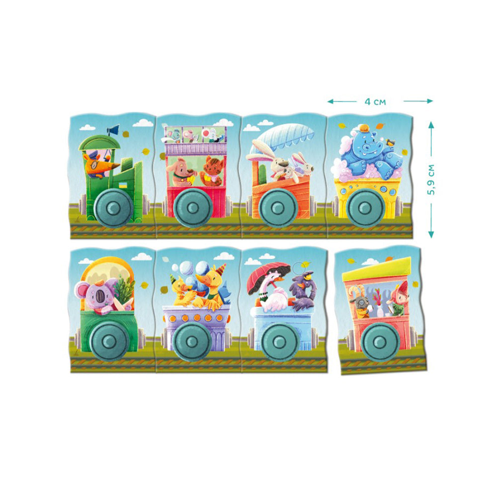 Dodo Magnetic Game – Ταξίδι με Τρένο 8 Τμχ