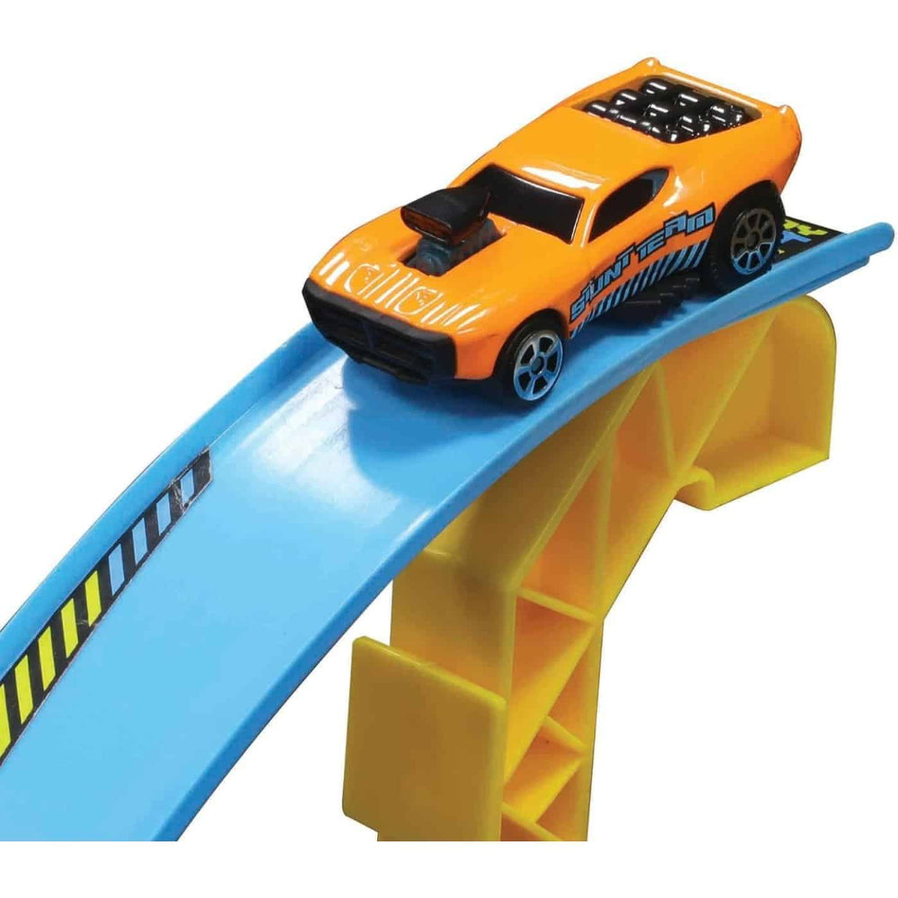 Maisto Fresh Metal Loop & Launch Stunt Set Πίστα με Εκτοξευτή & Αυτοκινητάκι