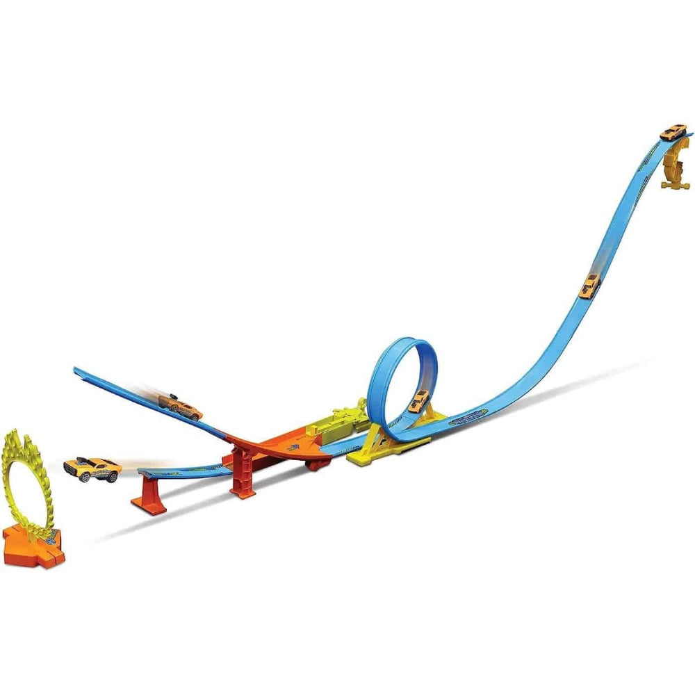 Maisto Fresh Metal Loop & Launch Stunt Set Πίστα με Εκτοξευτή & Αυτοκινητάκι