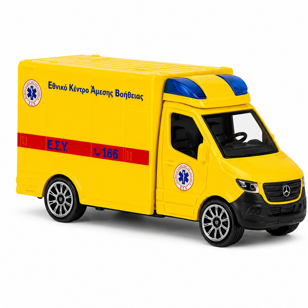 Majorette Rescue Vehicles Ασθενοφόρο Ελληνική Έκδοση