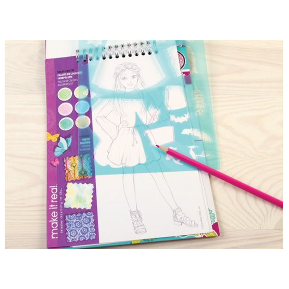 Make It RealMake It Real Fashion Design Sketchbook Bloomingpapell.gr