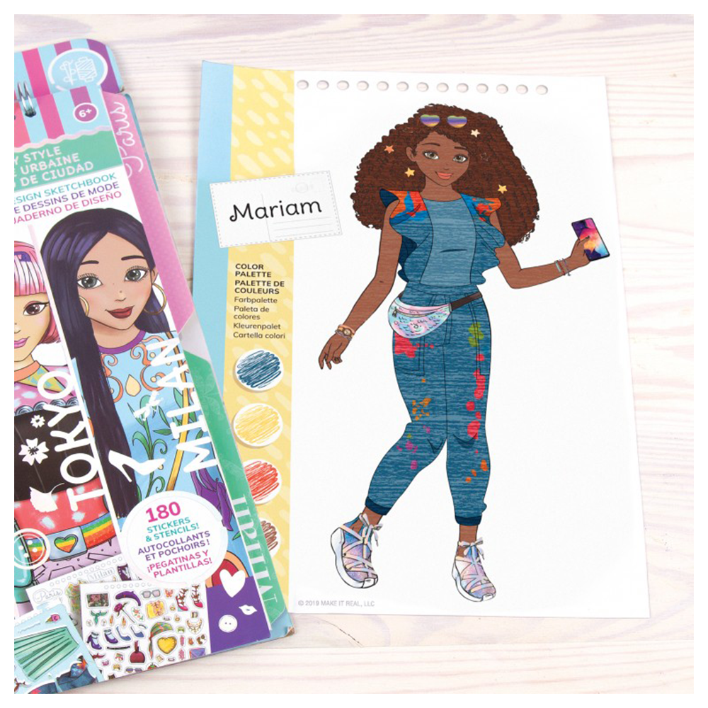 Make It RealMake It Real Fashion Design Sketchbook City Stylepapell.gr