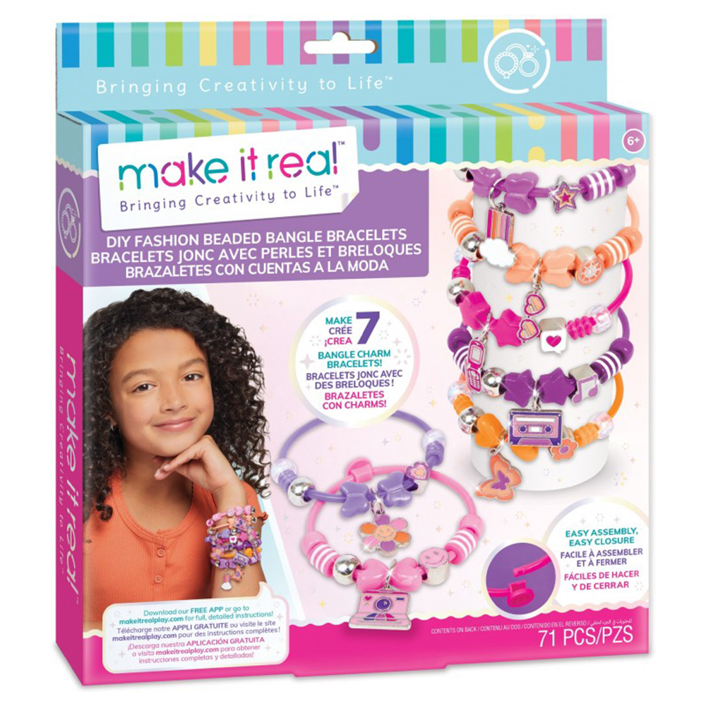 MAKE IT REALMake It Real Jewellery DIY Fashion Beaded bangle braceletspapell.gr