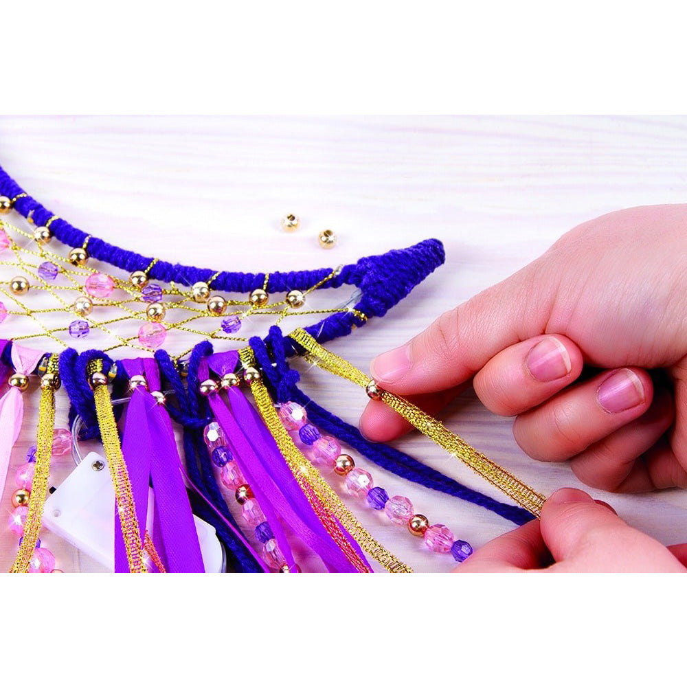 Make It Real Lunar Dream Catcher With Lights