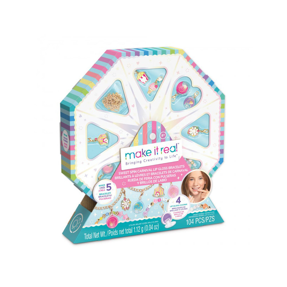 MAKE IT REALMake it Real Sweet Spin Carnival Lip Gloss Braceletspapell.gr