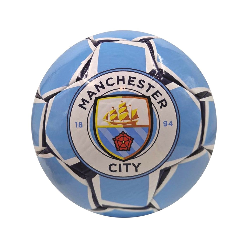 Μπάλα Ποδοσφαίρου Manchester City FC FootBall White/Dark Blue - Size 5