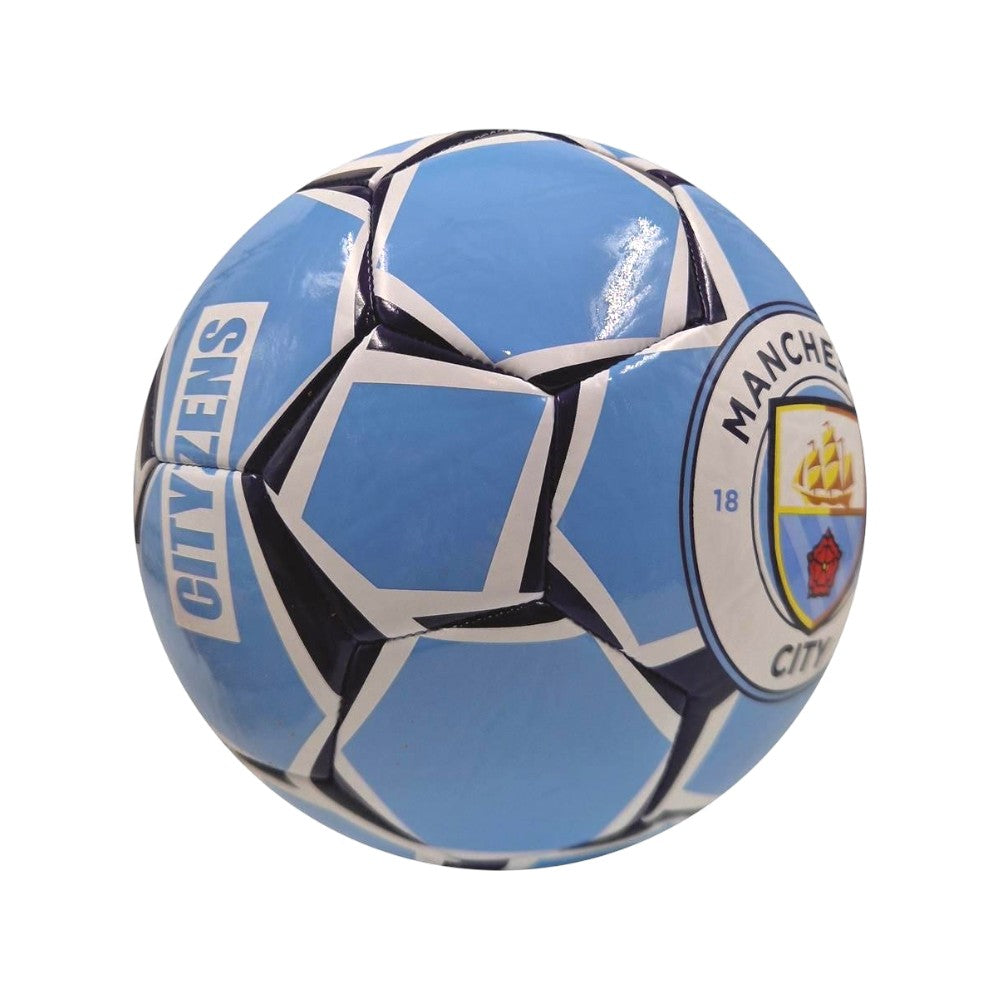 Μπάλα Ποδοσφαίρου Manchester City FC FootBall White/Dark Blue - Size 5